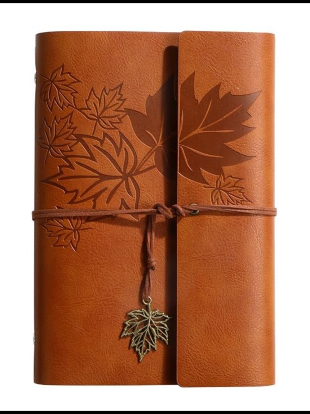 Refillable A5 Travel Journal Vintage PU Leather Notebook Diary